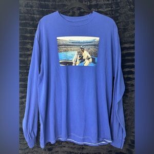 Urban Outfitters Blue Long Sleeve Tee